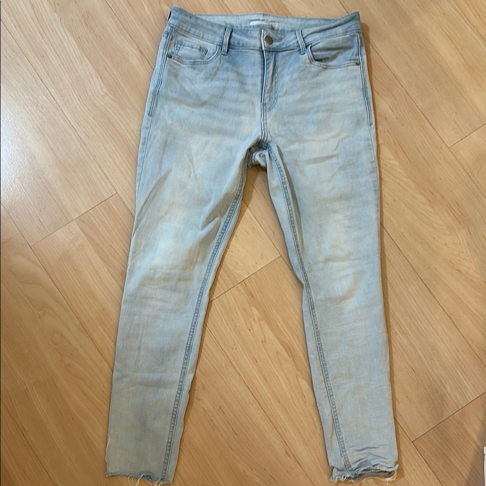 Old Navy Rockstar Blue Skinny Jeans with Soft Stretch Denim